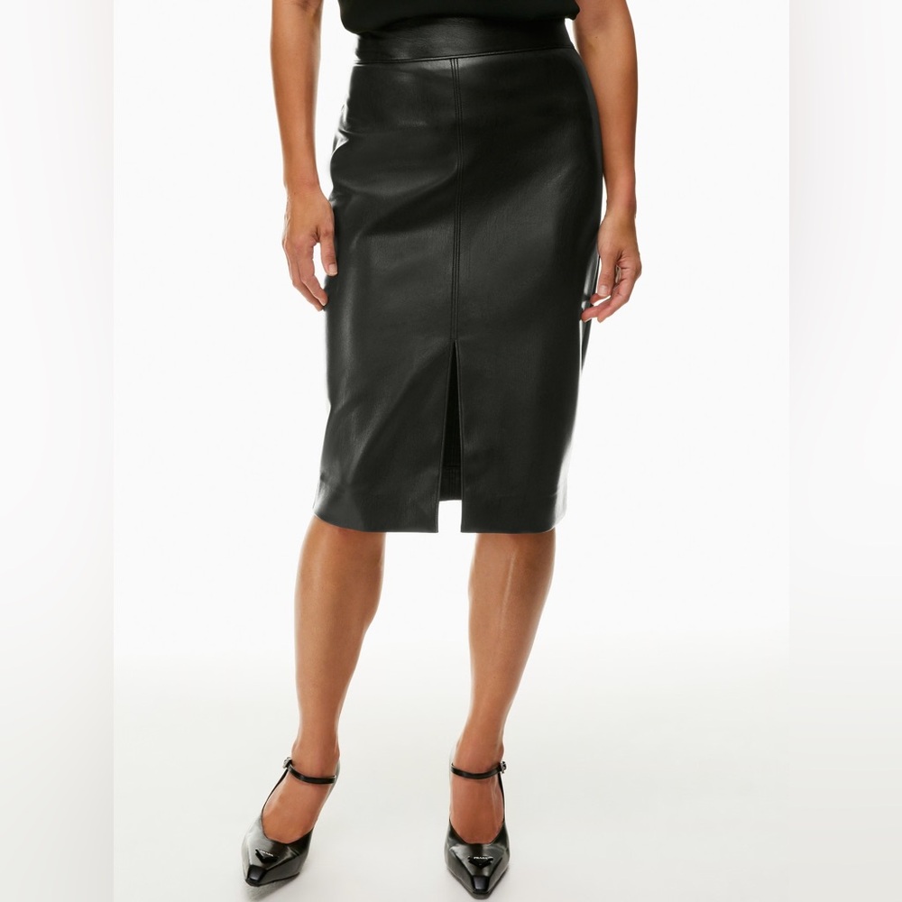 BABATON Pegu Faux Leather Skirt